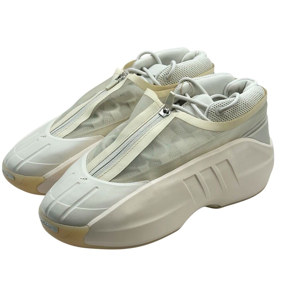 Men’s Adidas Crazy IIInfinity Orbit Grey/Chalk White Shoes IH2663 Size 10,8 New